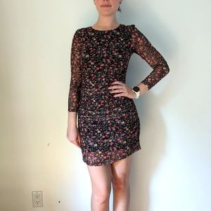 Commense size small floral mini dress